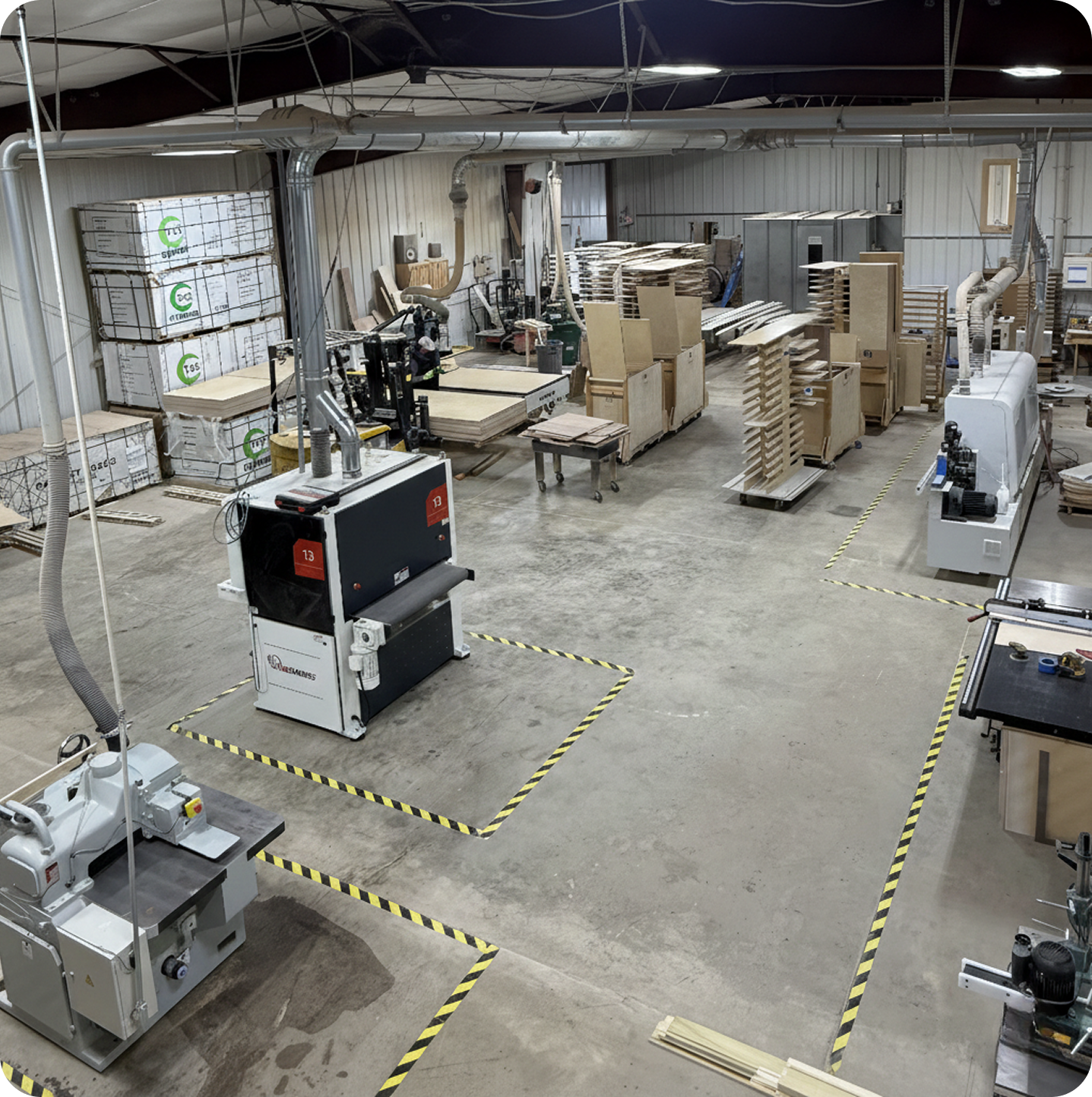 Penner Architectural Millwork CNC manufacturing equipment