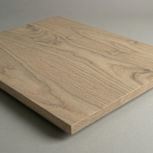 Flat wood ceiling panels